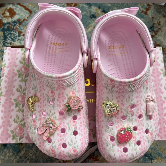 CROCS Other - SOLD Brand new - CROCS x LoveShackFancy Size J3